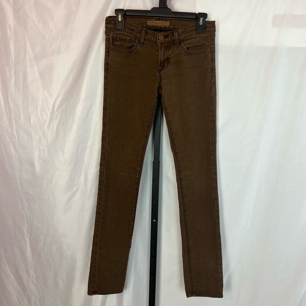 J Brand The Pencil Leg Style 912 Rust Brown Skinny Jeans Size 25 J Brand The Pencil Leg Style 912 Rust Brown Skinny Jeans Size 25
